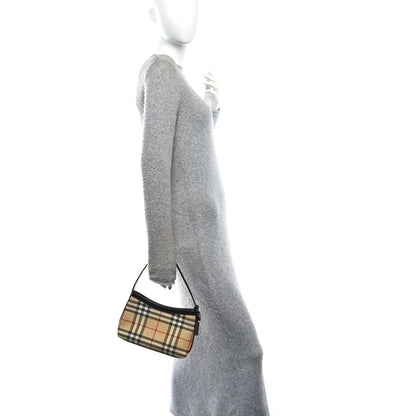 Vintage Check Shoulder Bag Black