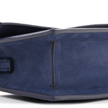Suede Le Bambino Long Dark Navy