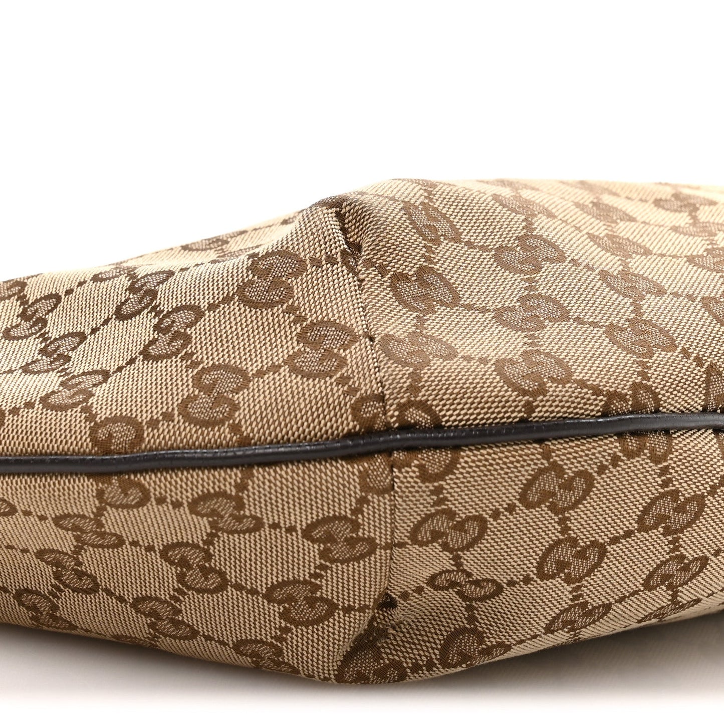 Monogram Medium Half Moon Hobo Dark Brown
