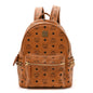 Visetos Small Side Stud Stark Backpack Cognac
