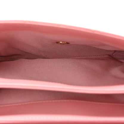 Lambskin Quilted Small Citizen Chic Flap Pink
