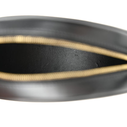 Smooth Calfskin Cuir Triomphe Oval Bag Black