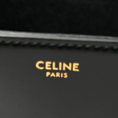Shiny Calfskin Medium Triomphe Black