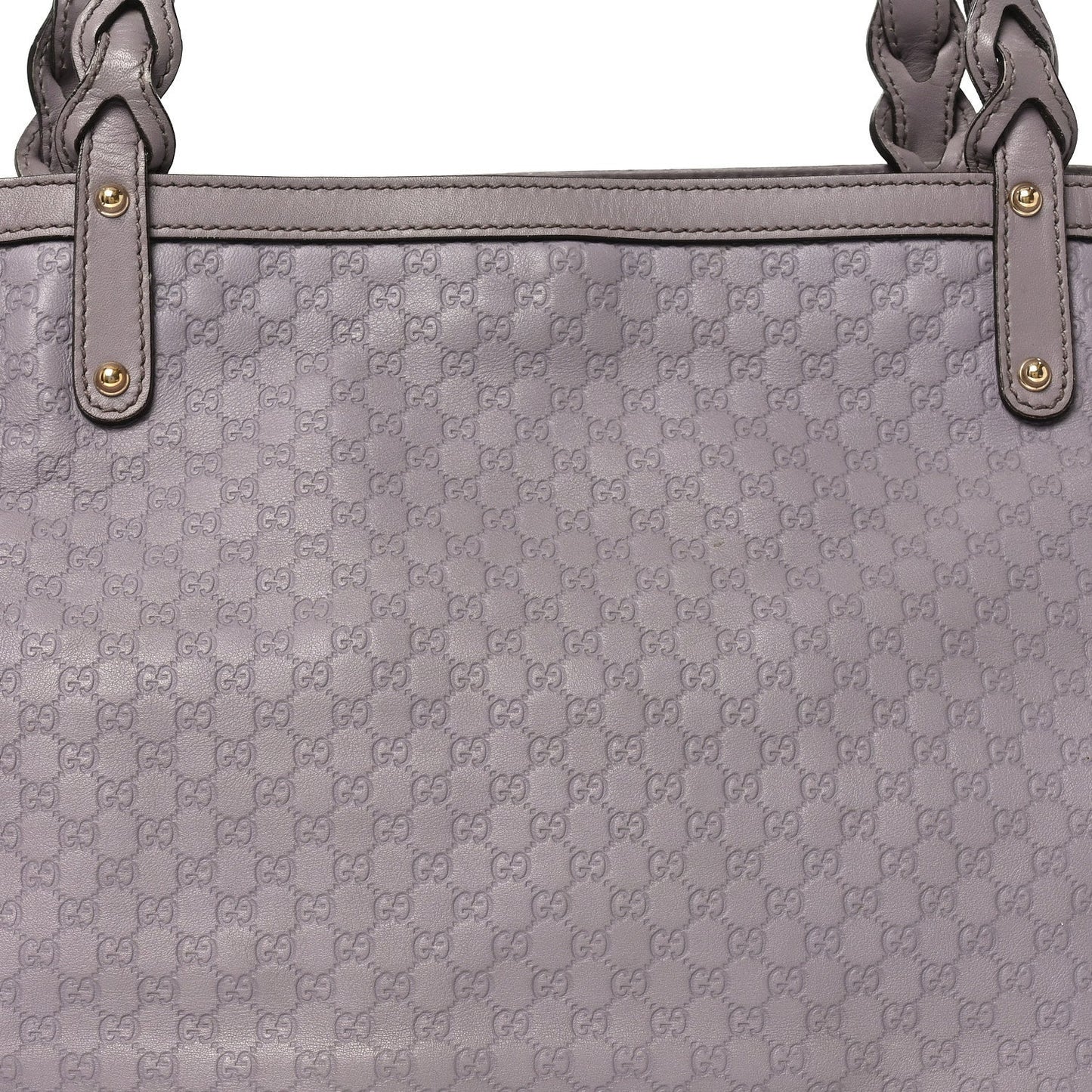 Microguccissima Medium Craft Tote Lilac