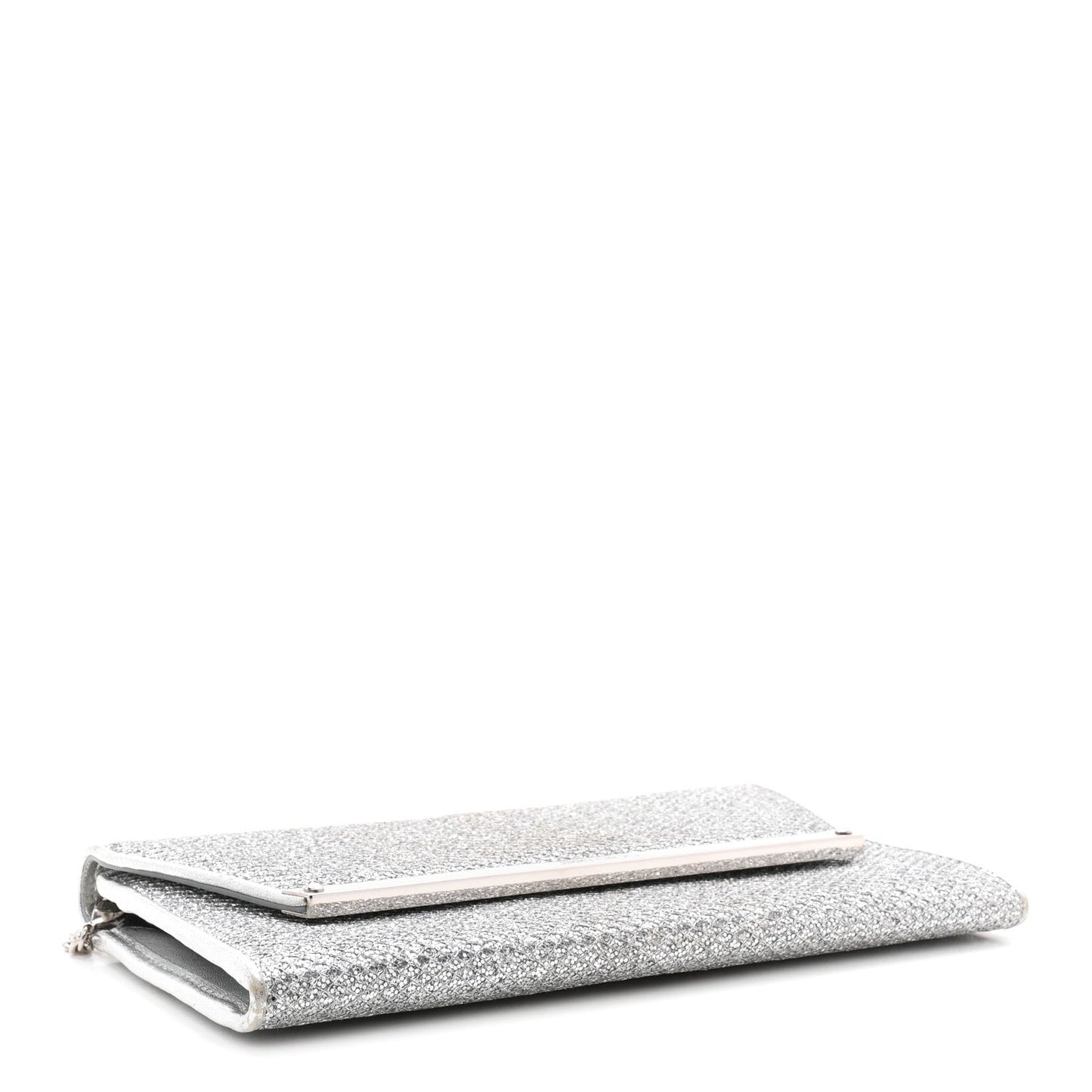 Glitter Margot Clutch Silver