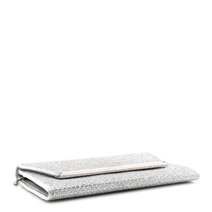 Glitter Margot Clutch Silver