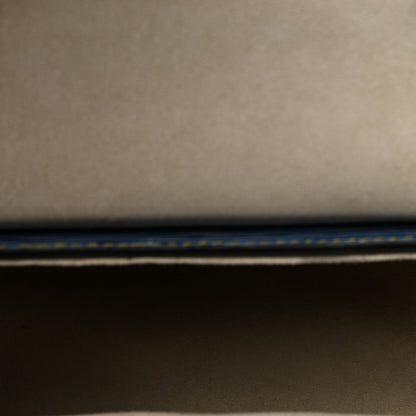 Epi Twist Shoulder Bag PM Denim Light