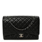 Caviar Quilted Maxi Double Flap Black