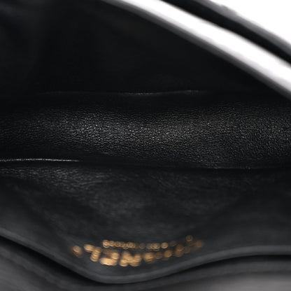 Aged Calfskin Quilted 2.55 Reissue Chain Waist Bag Black