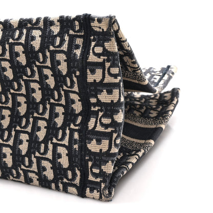 Oblique Medium Book Tote Blue Multicolor