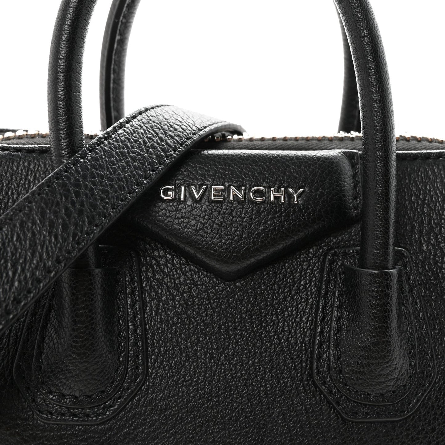Sugar Goatskin Mini Antigona Black