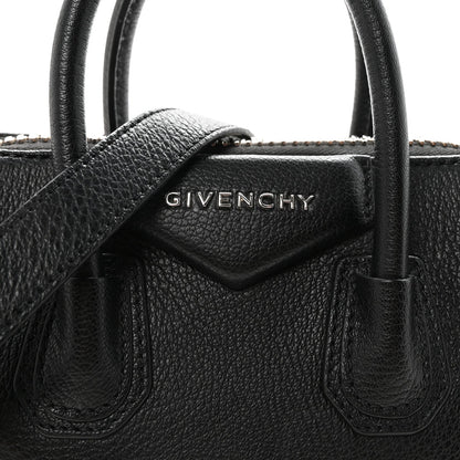 Sugar Goatskin Mini Antigona Black