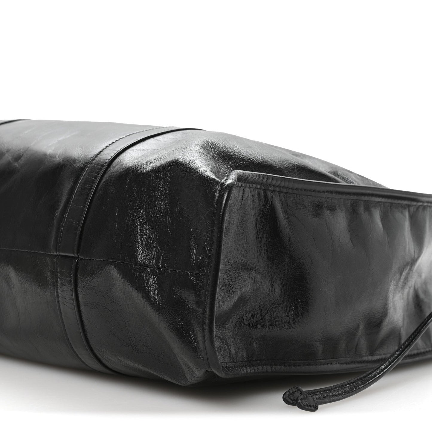 Soft Lux Large Shopping Tote Black