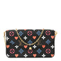 Game On Felicie Chain Wallet Black