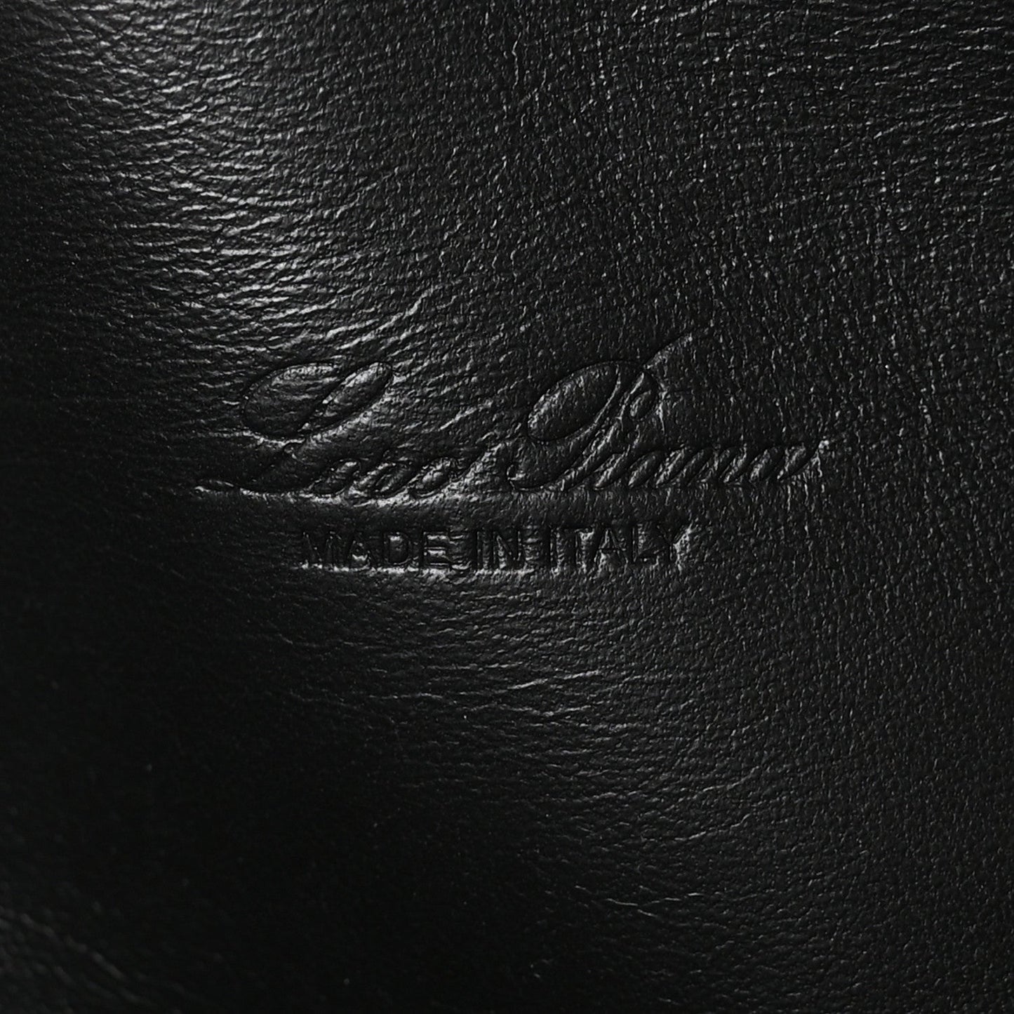 Nubuck L19 Extra Pocket Pouch Black Sun Gold