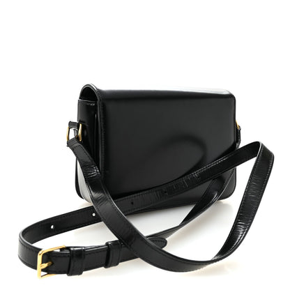 Shiny Calfskin Teen Triomphe Black