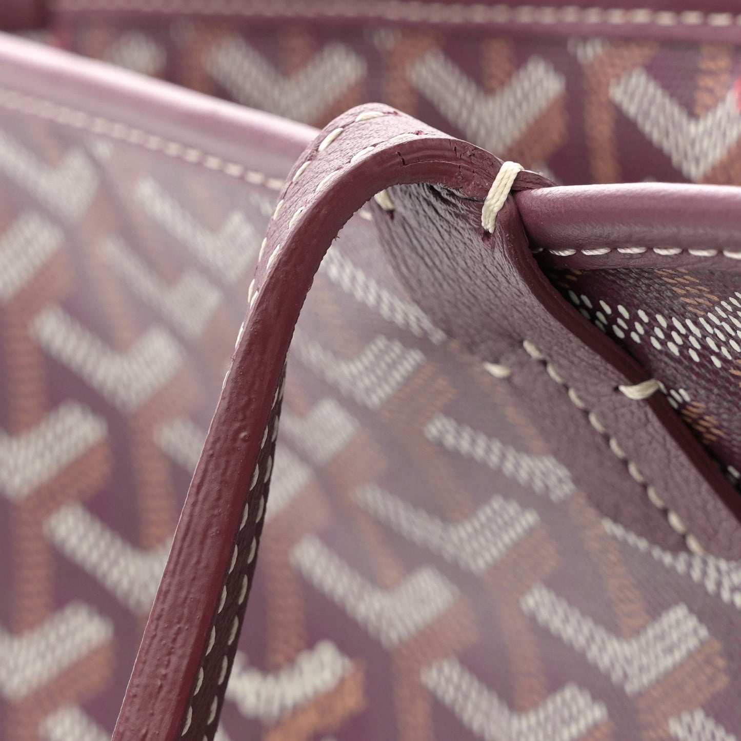 Goyardine Artois PM Burgundy