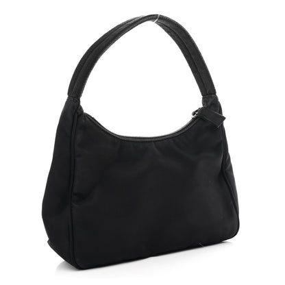 Tessuto Nylon Sport Mini Shoulder Bag Black