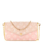 Empreinte Spring in the City Felicie Pochette Chain Wallet Pink Beige Yellow