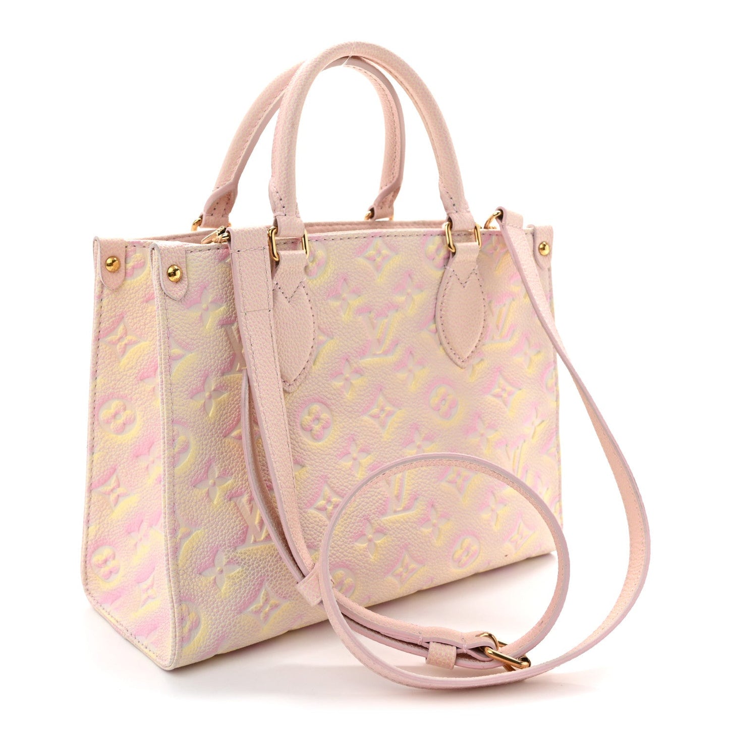 Empreinte Monogram Summer Stardust Onthego PM Pink