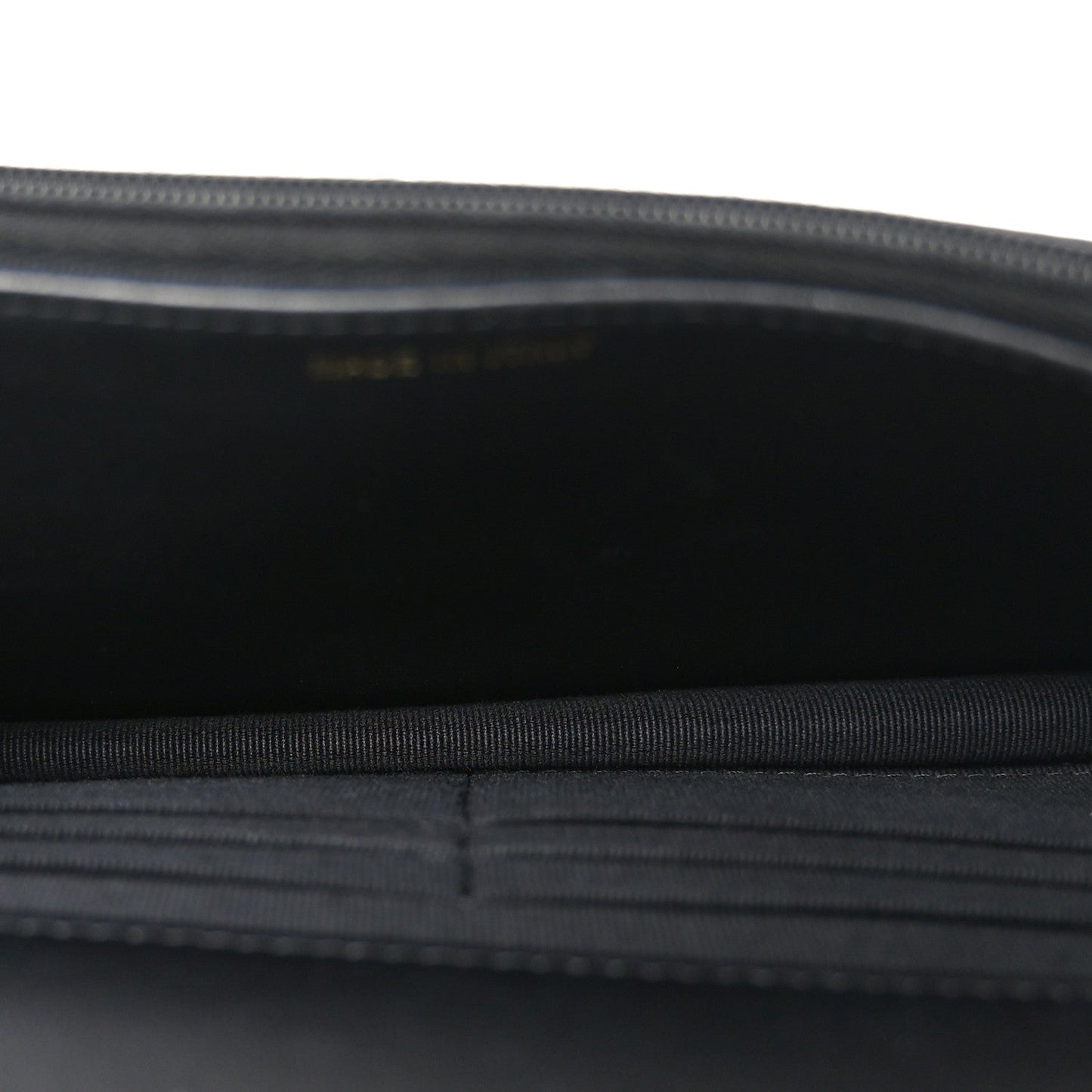Lambskin Quilted Resin CC Mini Flap Bag Black White