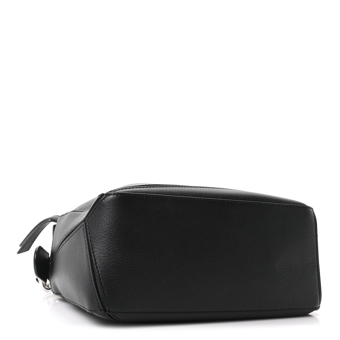 Calfskin Small Puzzle Bag Black
