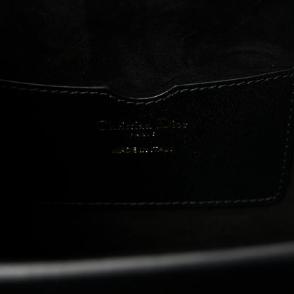 Box Calfskin Medium Bobby Frame Flap Black