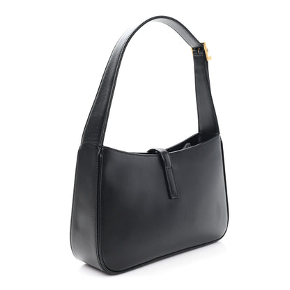 Smooth Calfskin Le 5 A 7 Hobo Black