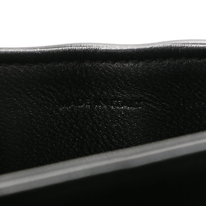 Calfskin Besace Clea Chain Triomphe Black
