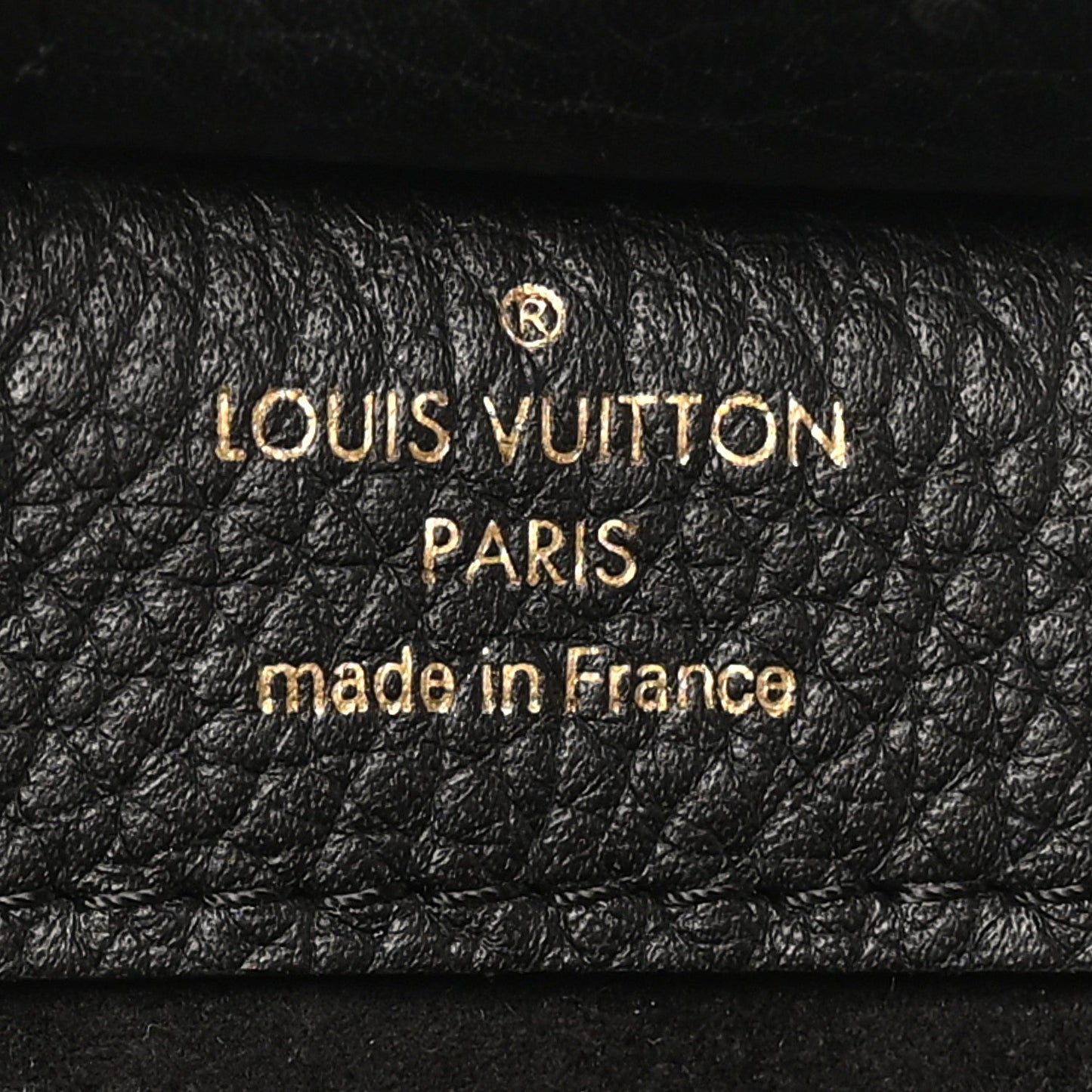 Damier Ebene Cuir Taurillon Brittany Black