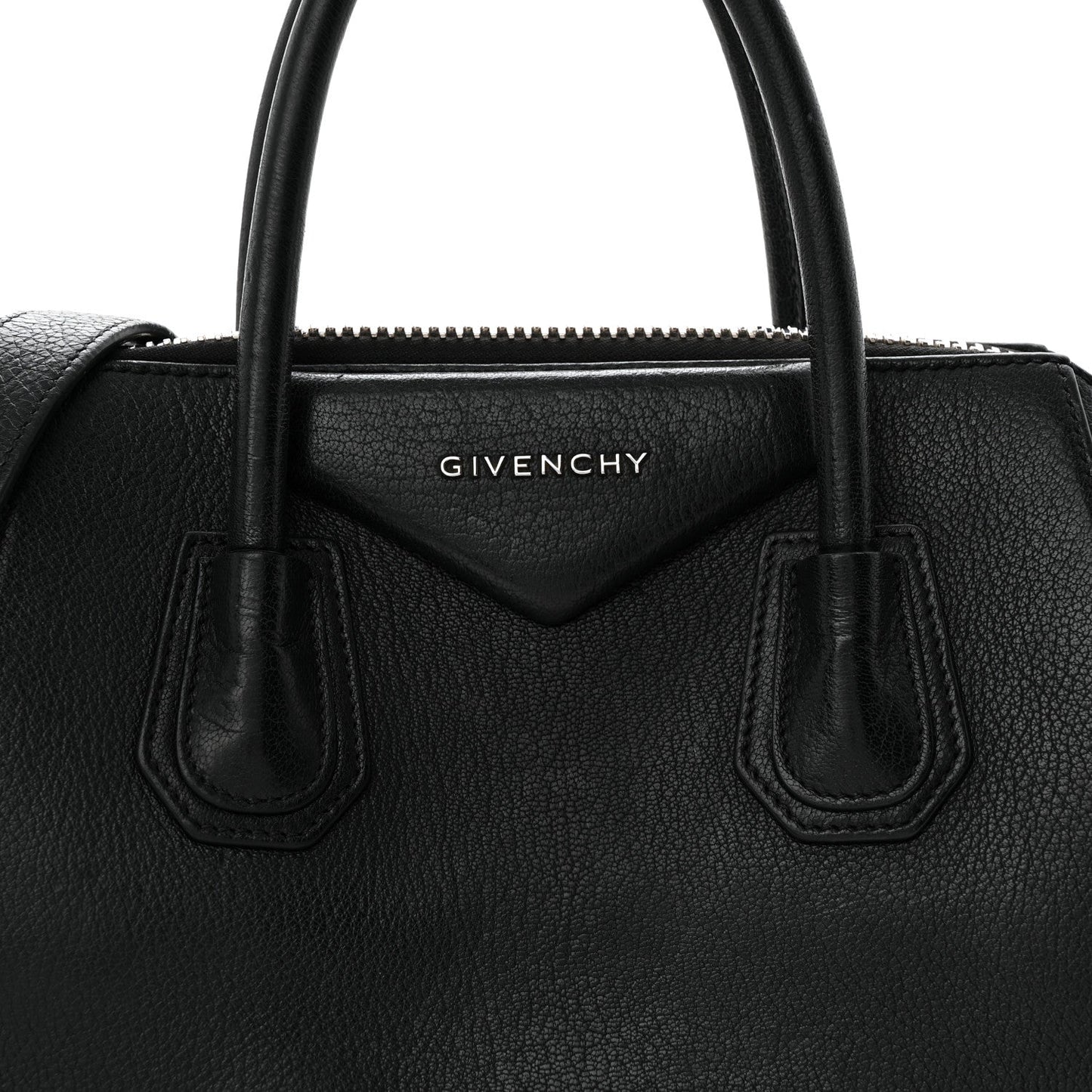 Sugar Goatskin Small Antigona Black