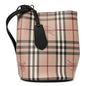 Haymarket Check Colours Small Lorne Bucket Crossbody Black