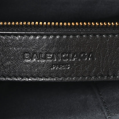 Agneau Giant 12 Gold Hardware Hip Black