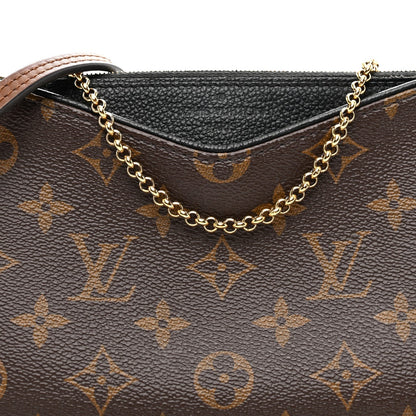 Monogram Pallas Clutch Black