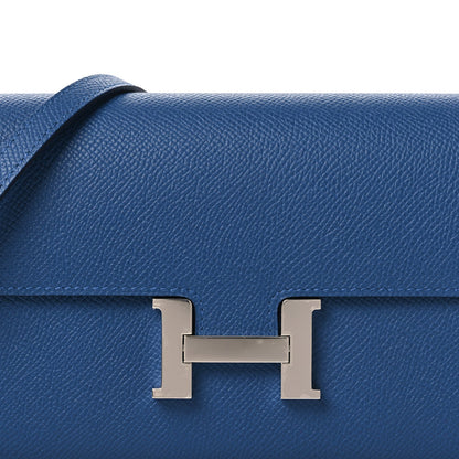 Epsom Constance Long To Go Wallet Bleu Tie