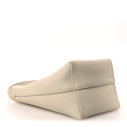 Grained Calfskin Small N/S Park Tote Ivory