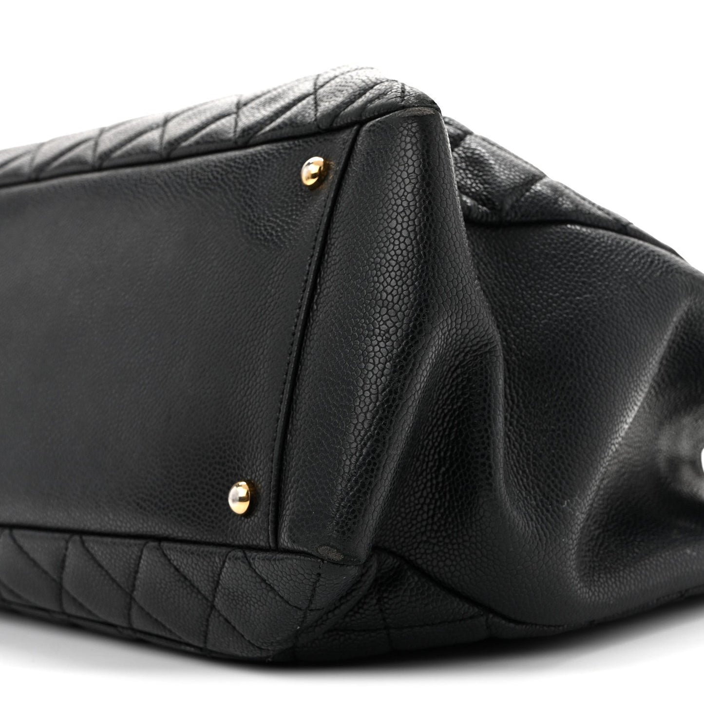 Caviar Quilted XL Grand Shopping Tote GST Black