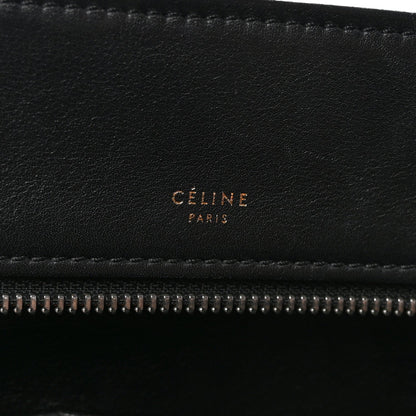 Pony Hair Calfskin Medium Edge Shoulder Bag Praline