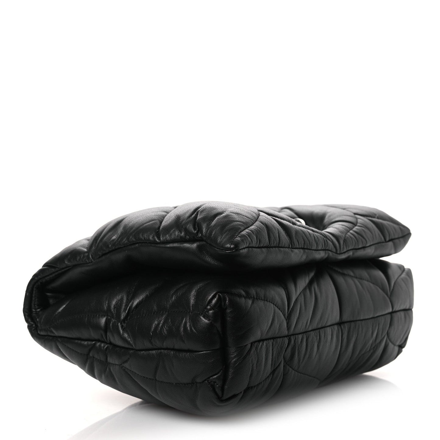 Nappa Pillow Quilted Little Softie Bag Black