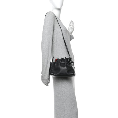 Lambskin Mini Protea Bag Black Flamma