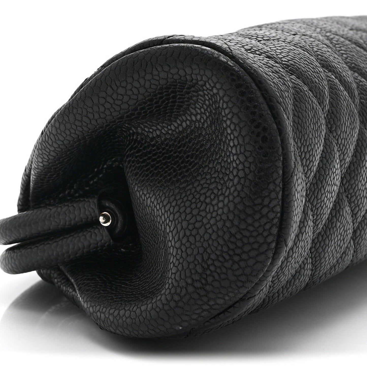 Caviar Quilted Timeless Clutch Black