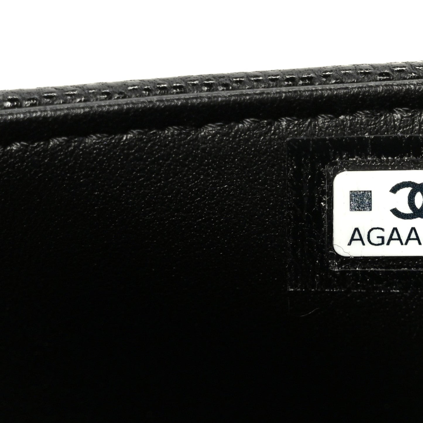 Shiny Caviar Mini Preppy Coco Shoulder Bag Black
