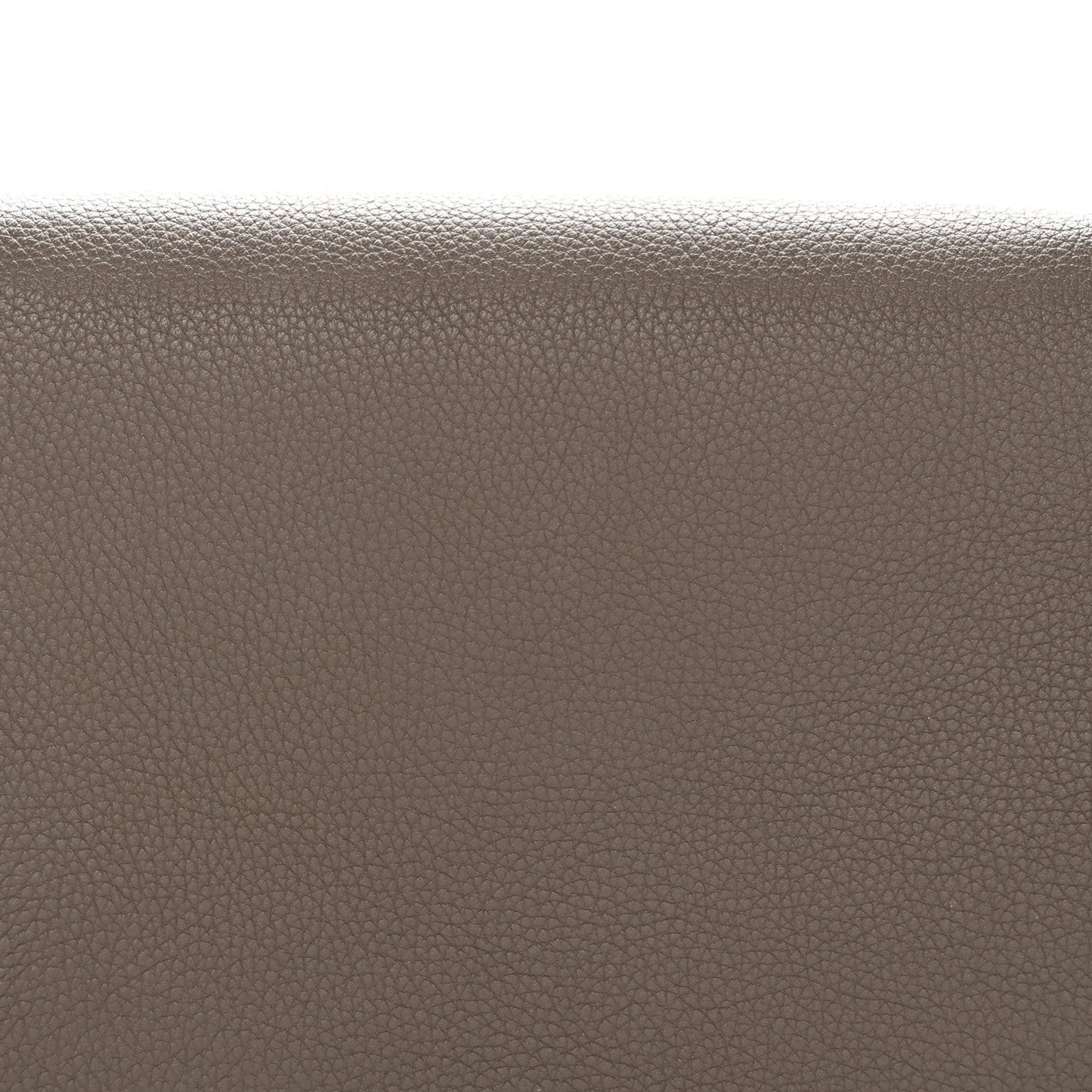 Drummed Calfskin Suede Large Trapeze Souris
