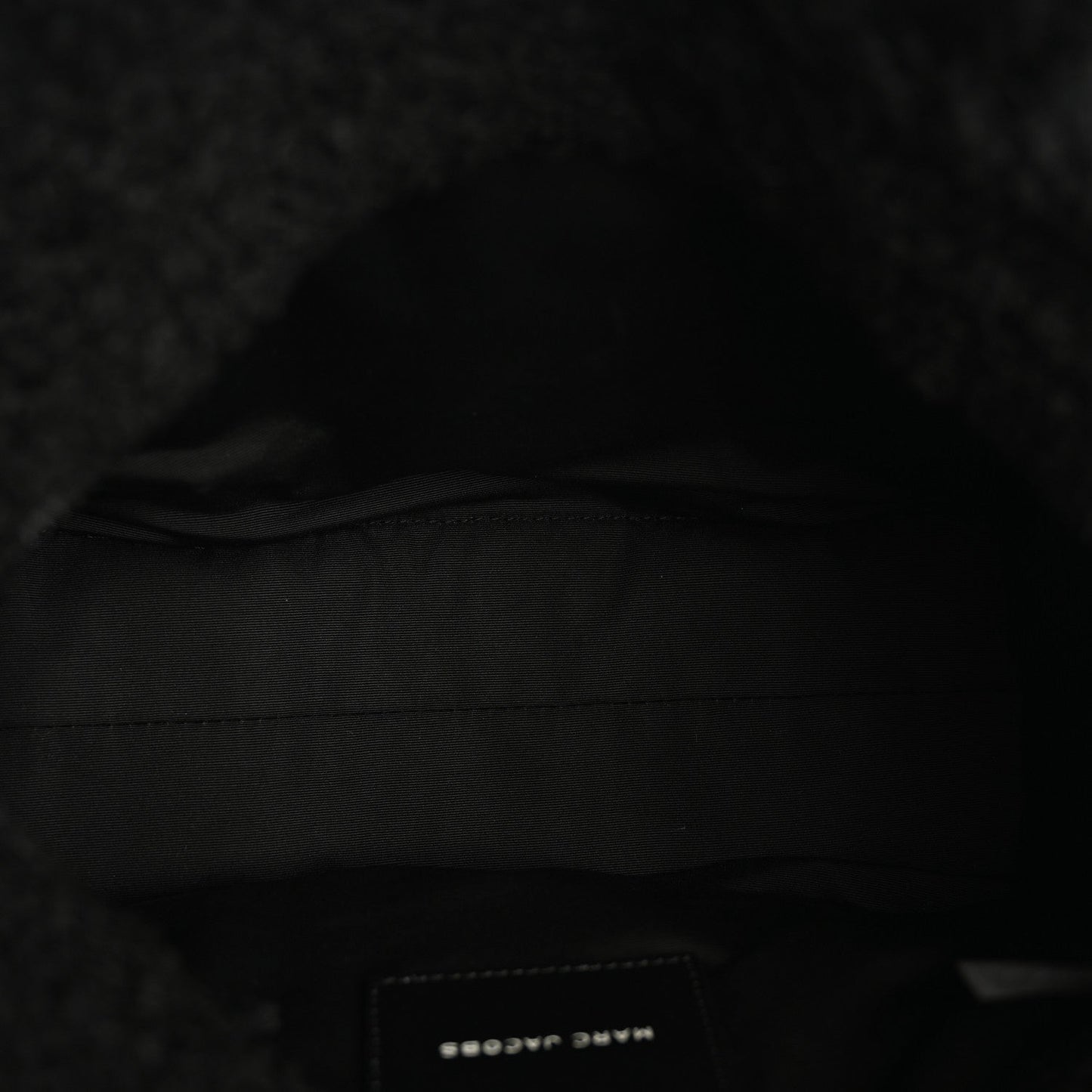 Polyester Cotton Medium The Teddy Traveler Tote Bag Black