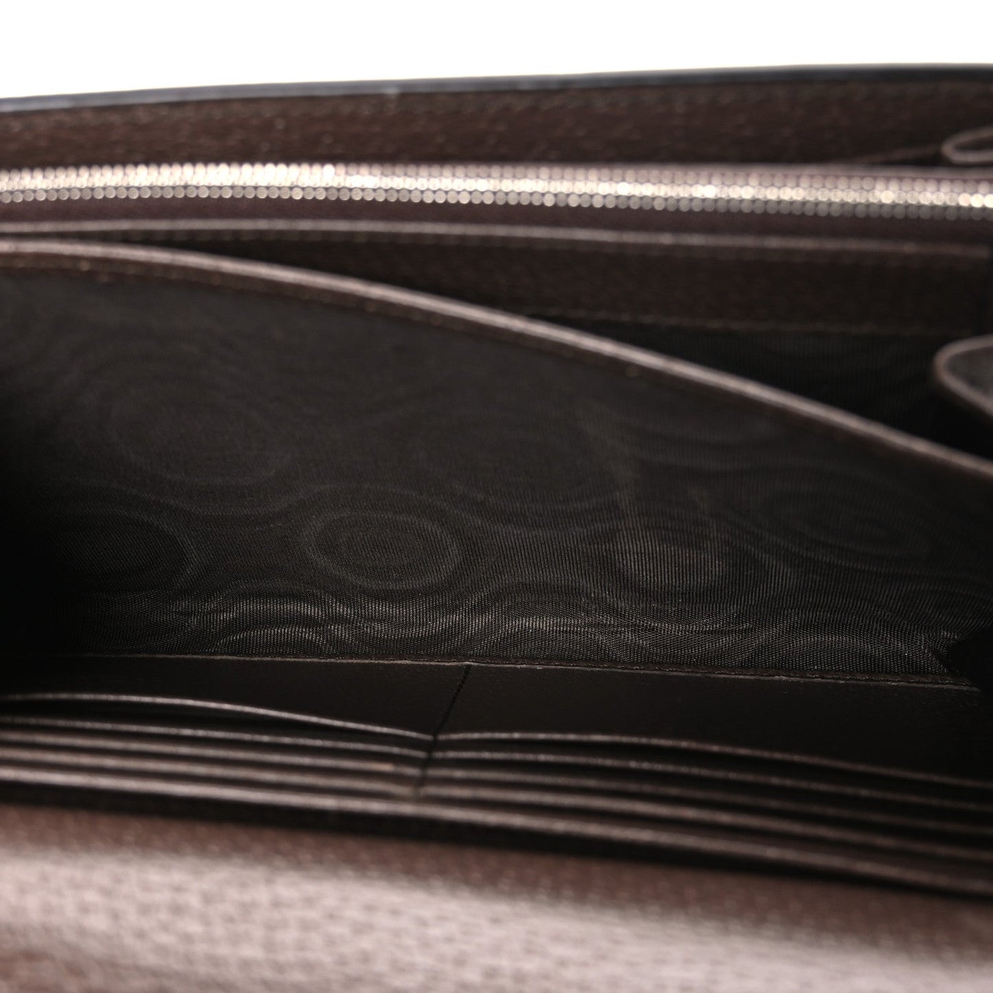 Monogram Jumbo GG Textured Dollar Calfskin Mini Dionysus Chain Wallet Camel Ebony New Acero