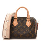 Monogram Speedy Bandouliere 20 Beige