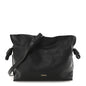 Nappa Medium Flamenco Knot Bag Black