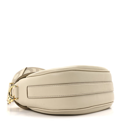 Calfskin Large The Covered J Marc Saddle Bag Cloud White