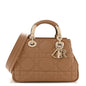 Calfskin Cannage Small The Lady 95.22 Beige
