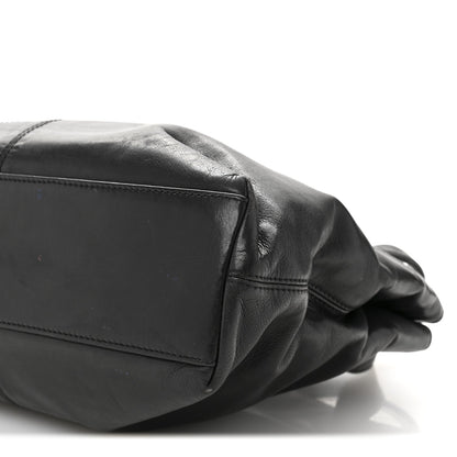 Lambskin CC Shoulder Bag Black